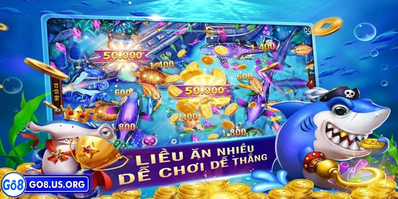 Siêu cá nổ hũ - Bật mí mẹo săn cá trúng lớn tại cổng Go8 Nhiều sảnh chơi siêu cá nổ hũ