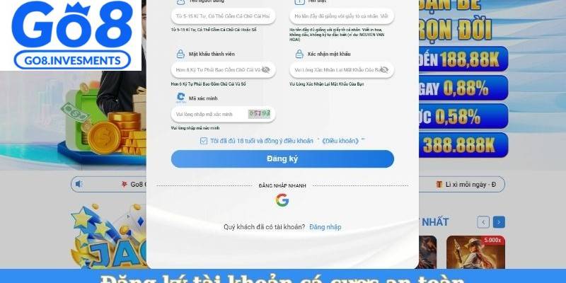GO8 vabkal🎖️Link Trang Chủ GO8.COM REAL 10/2026 + Tặng 88K Đăng ký tài khoản tại Go8