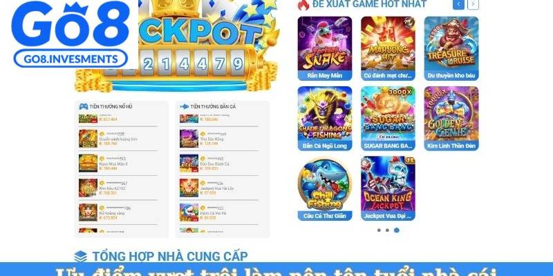 GO8 vabkal🎖️Link Trang Chủ GO8.COM REAL 10/2026 + Tặng 88K Ưu điểm của nhà cái Go8